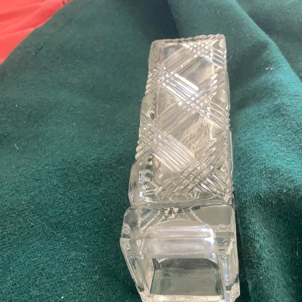 Vintage fostoria crystal for Avon bud vase